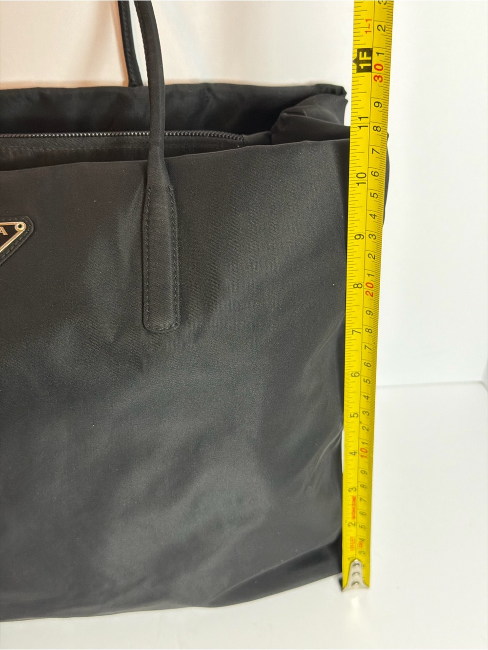 Prada Tessuto Black Nylon Tote Bag - Picture 3 of 16